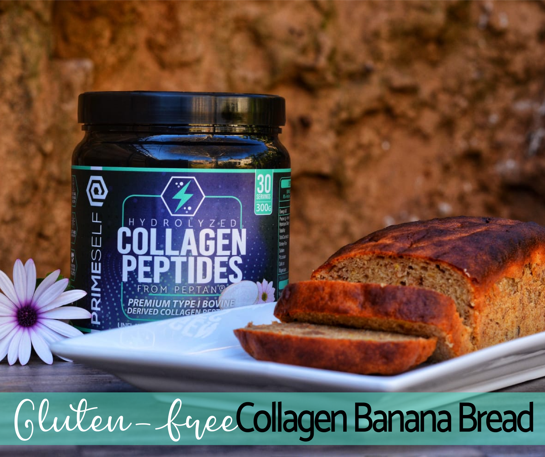 Gluten Free Collagen Banana Bread | Recipe Vault | OPTMZ |