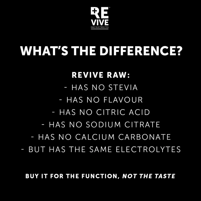 Revive Electrolytes Raw - Unflavoured