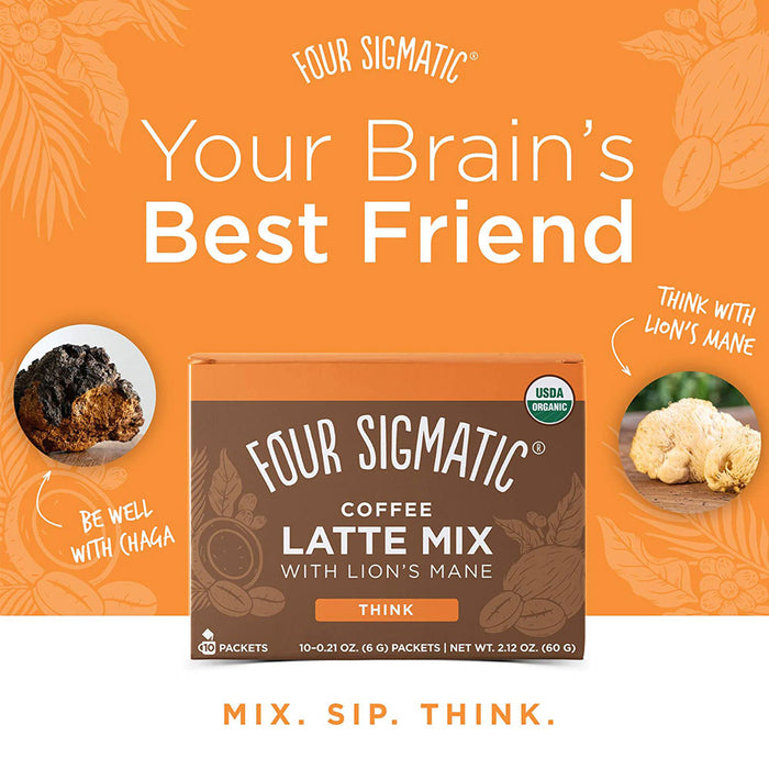 Four Sigmatic Coffee Latte Mix with Lions Mane