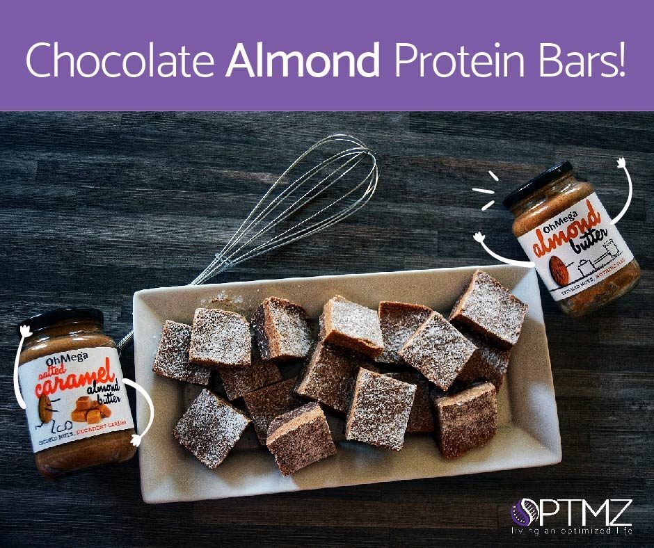 Chocolate Almond Protein Bars