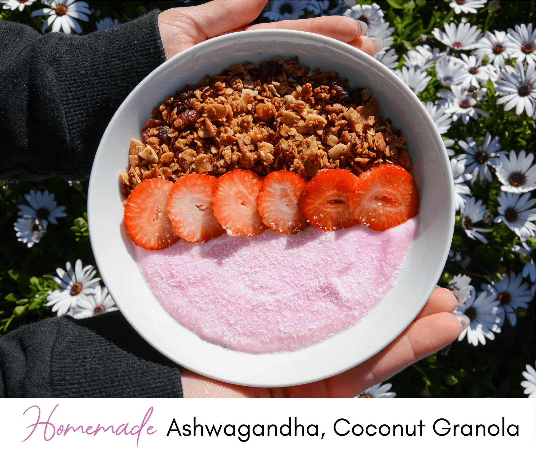Homemade Ashwagandha Coconut Granola | Recipe Vault | OPTMZ | 