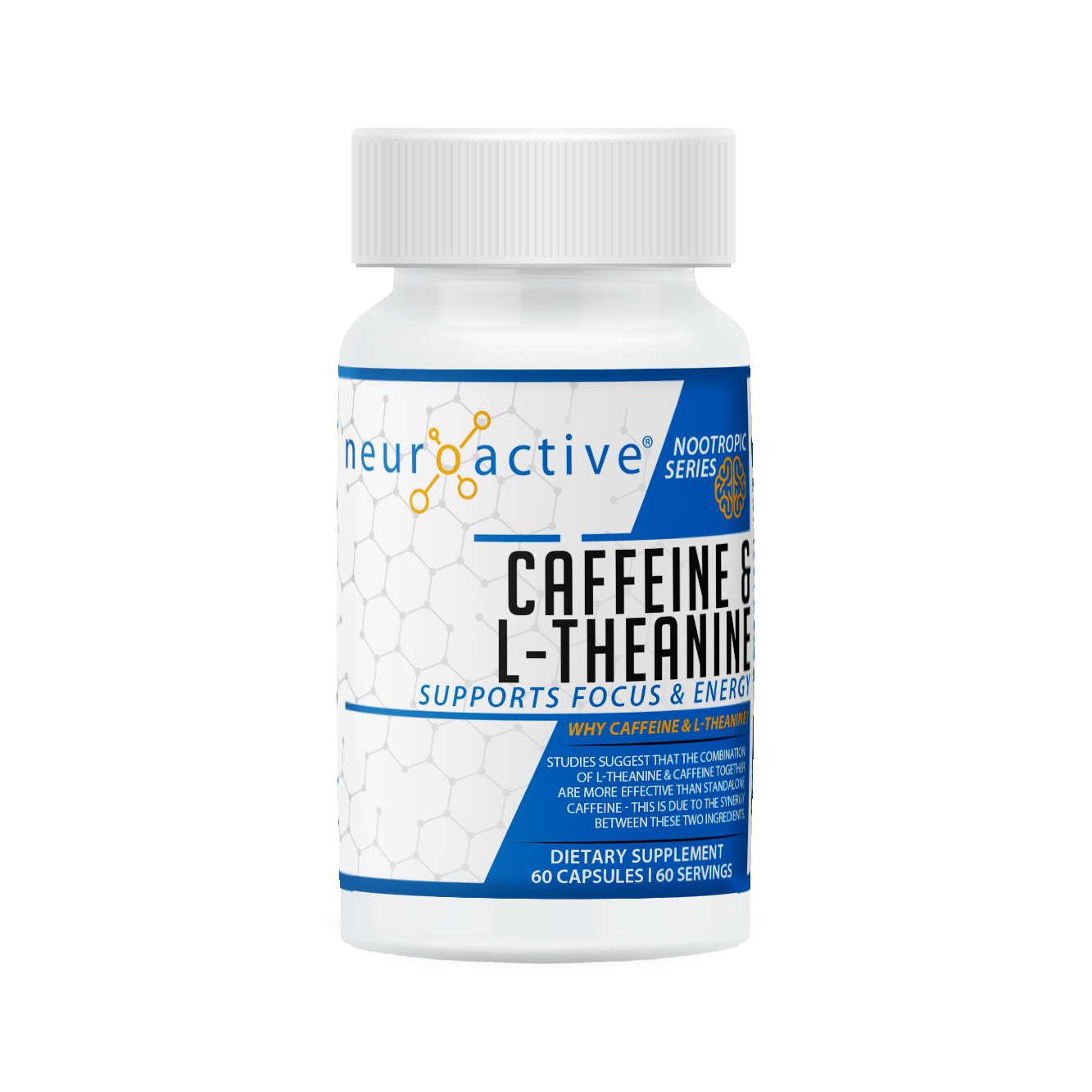 NeuroActive Caffeine & L-Theanine Front