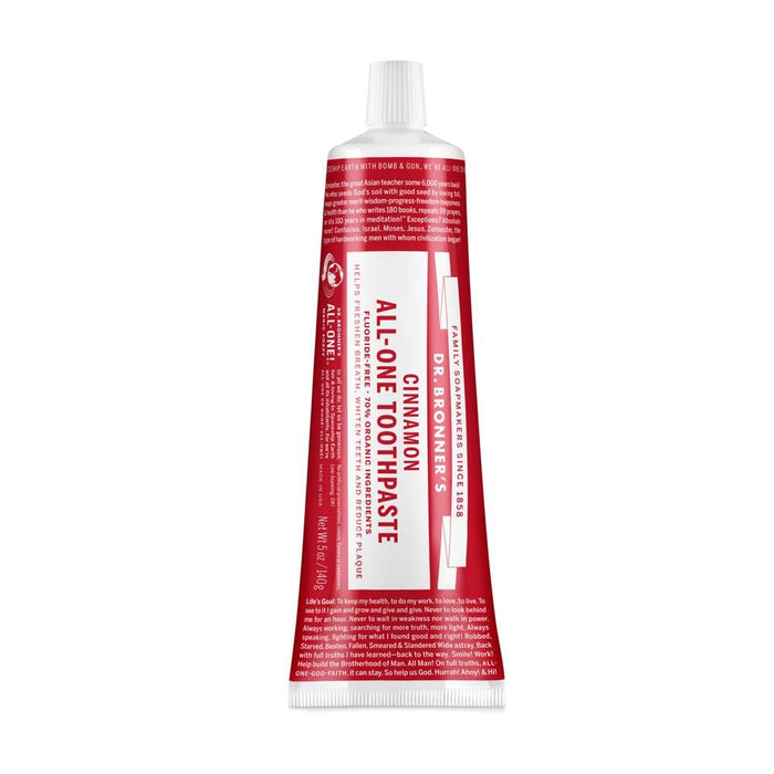 Dr. Bronner - Toothpaste - Cinnamon - Front