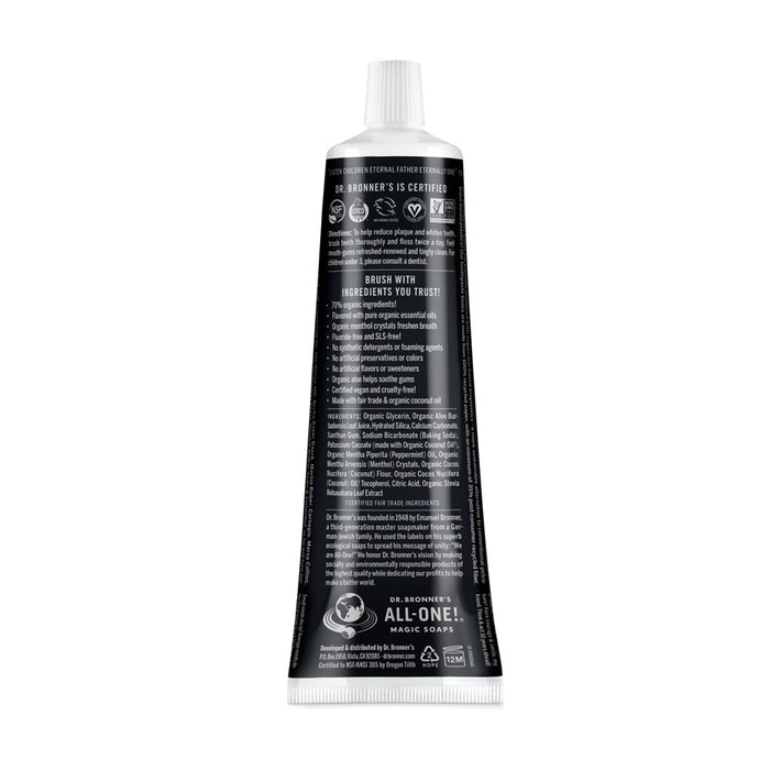 Dr. Bronner - Toothpaste - Anise - Back