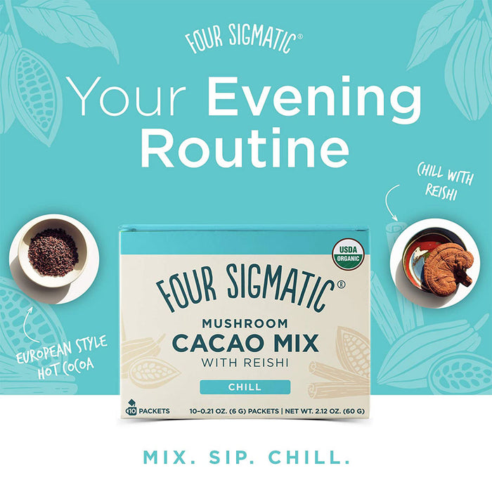 Four SIgmatic Mushroom Cacao Mix